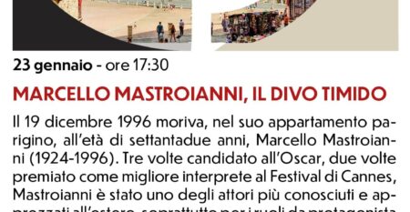 Marcello Mastroianni – Il divo timido – I Venerdi’ di Siena Marcello Mastroianni – Il divo timido – I Venerdi’ di Siena